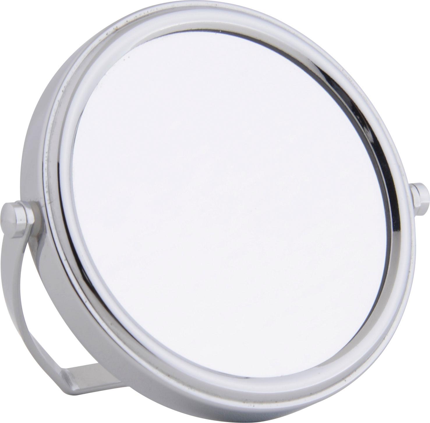 Stellspiegel Chrom klein, 7-fach