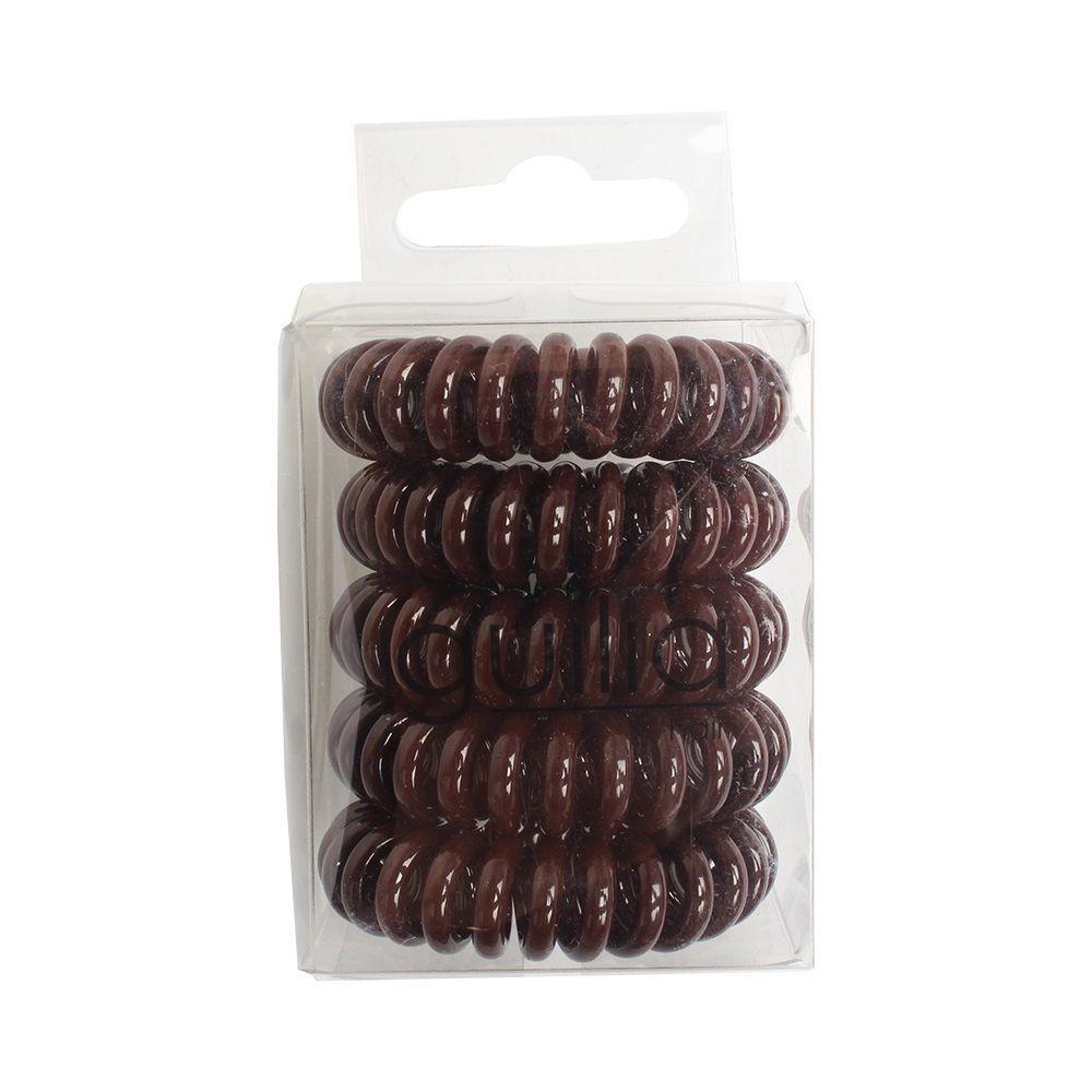 Produktbild Guilia Haargummis Spirale Braun 2 von 2