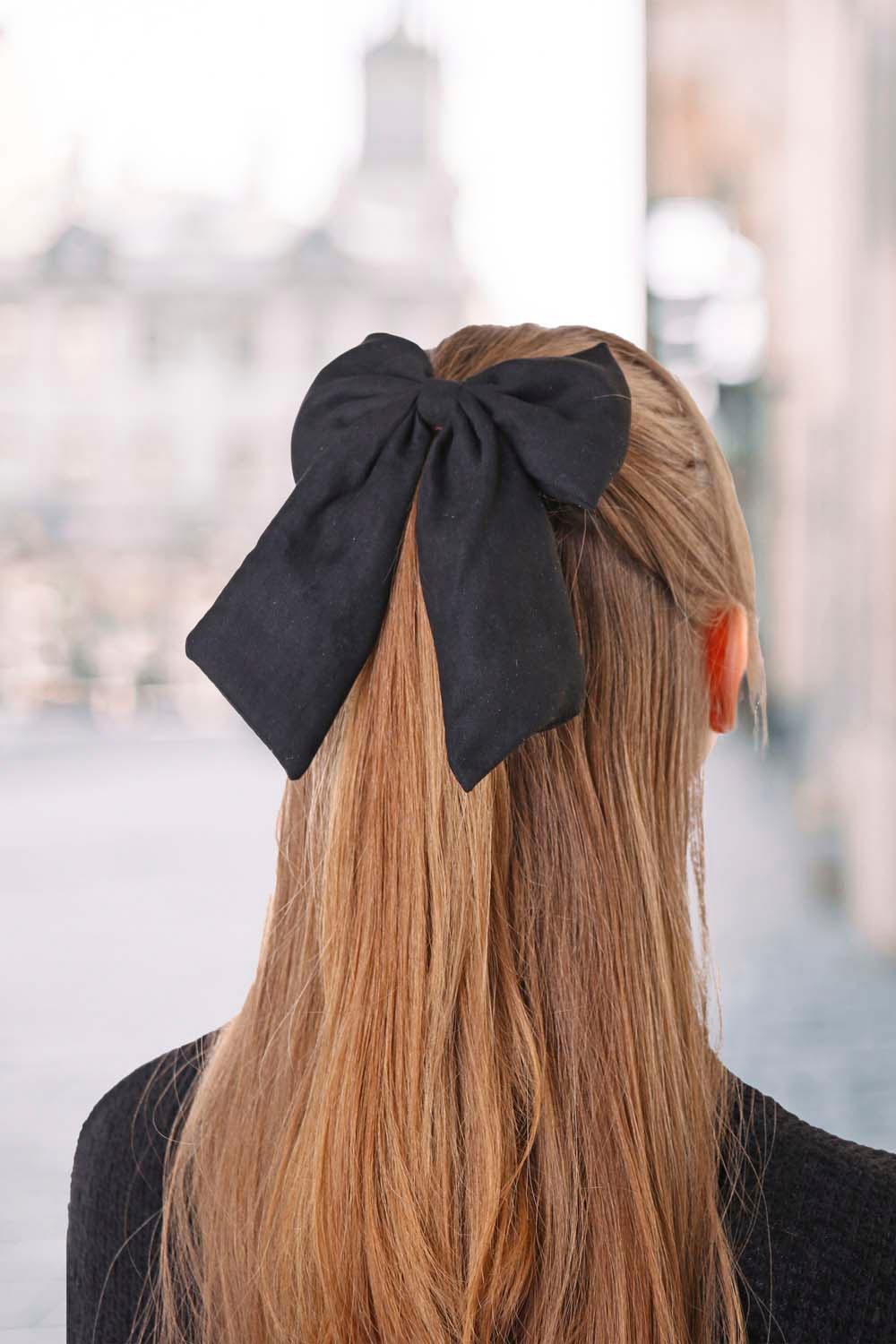 Produktbild Oakland Patentspange Schleife schwarz 3 von 3