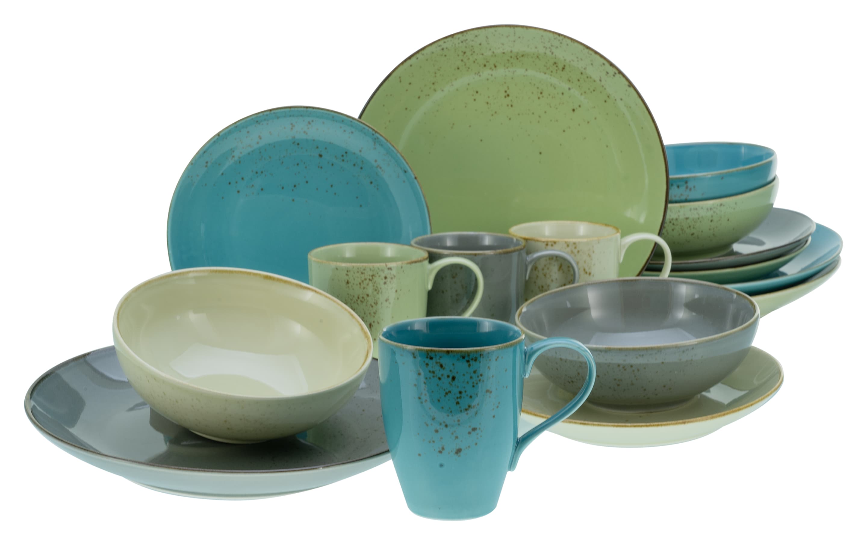 CreaTable Kombiservice Nature Collection 16-tlg.