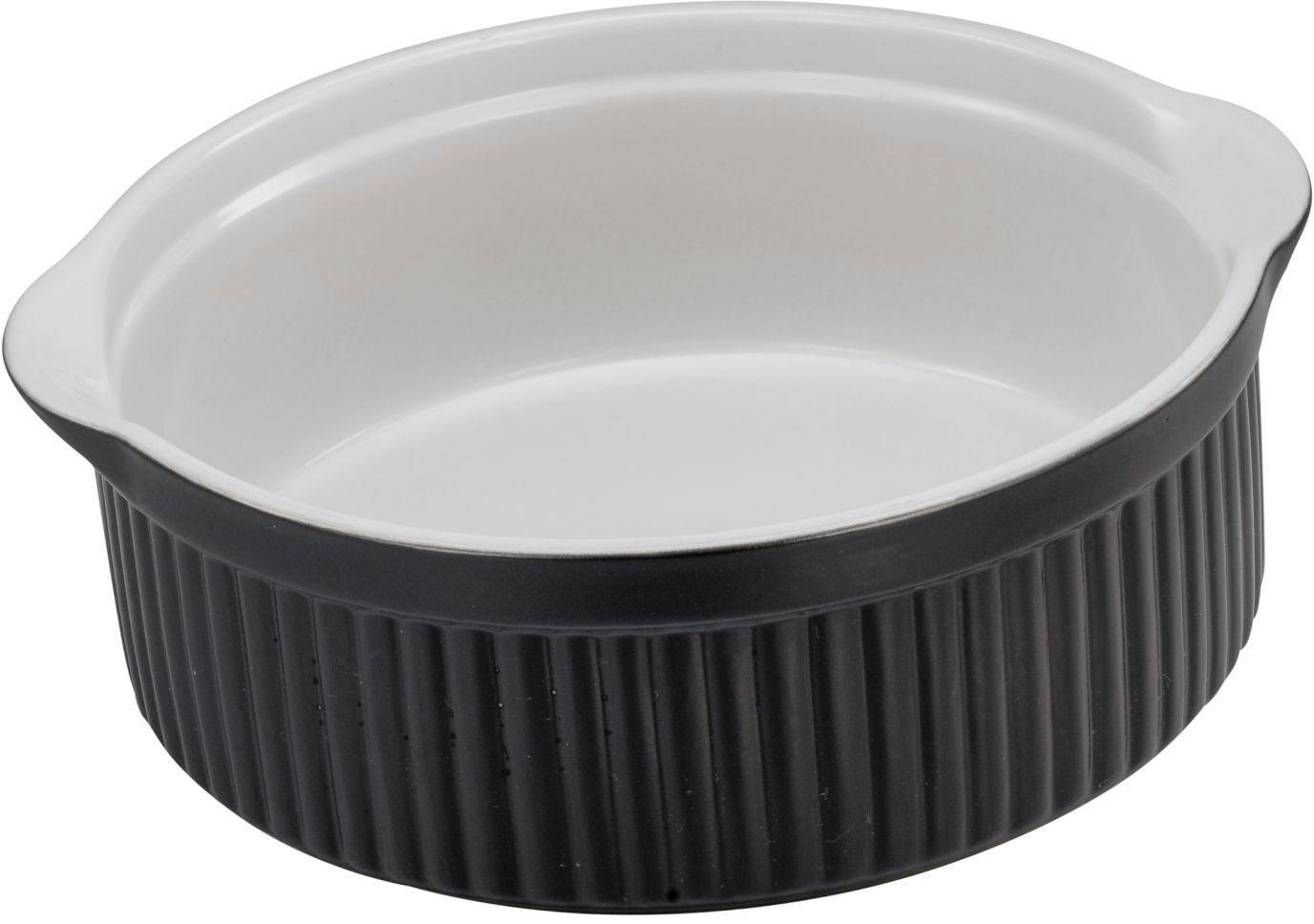 CreaTable Auflaufform Classic Black&White Ø 25cm