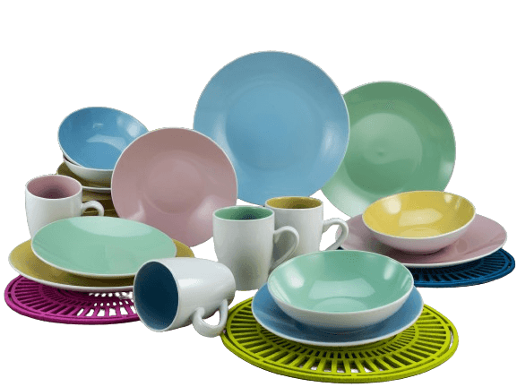 CreaTable Kombiservice für 4 Personen im Geschenkkarton