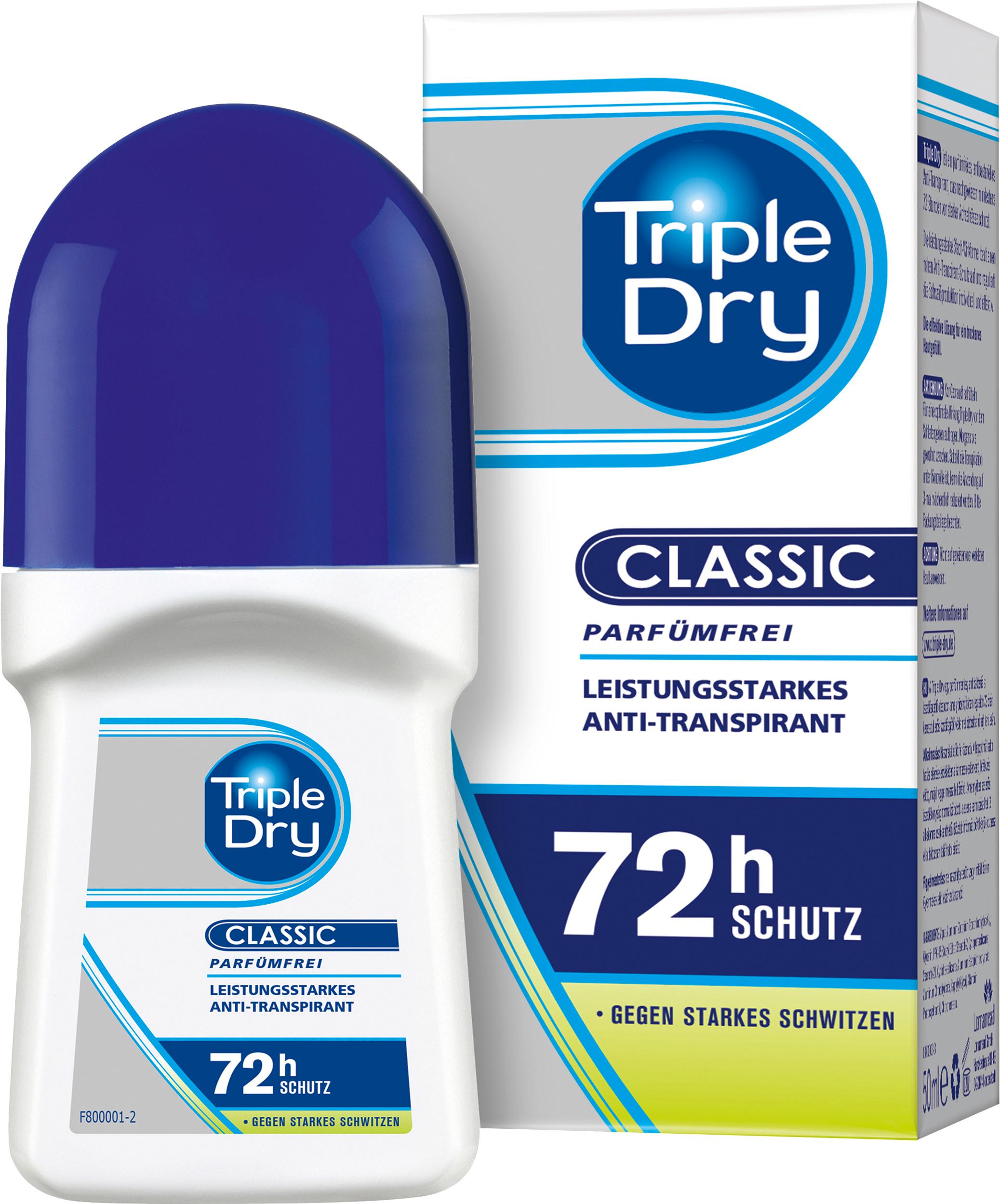 Produktbild Triple Dry Deo Roll On Classic 2 von 2