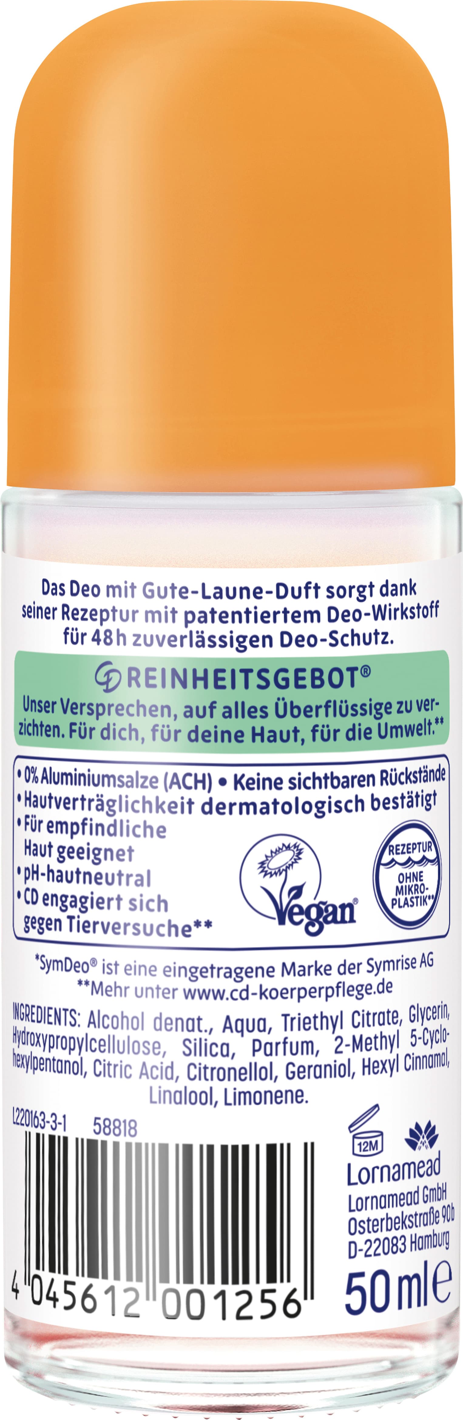 Produktbild CD DEO ROLL-ON GLÜCK 50ML 2 von 8