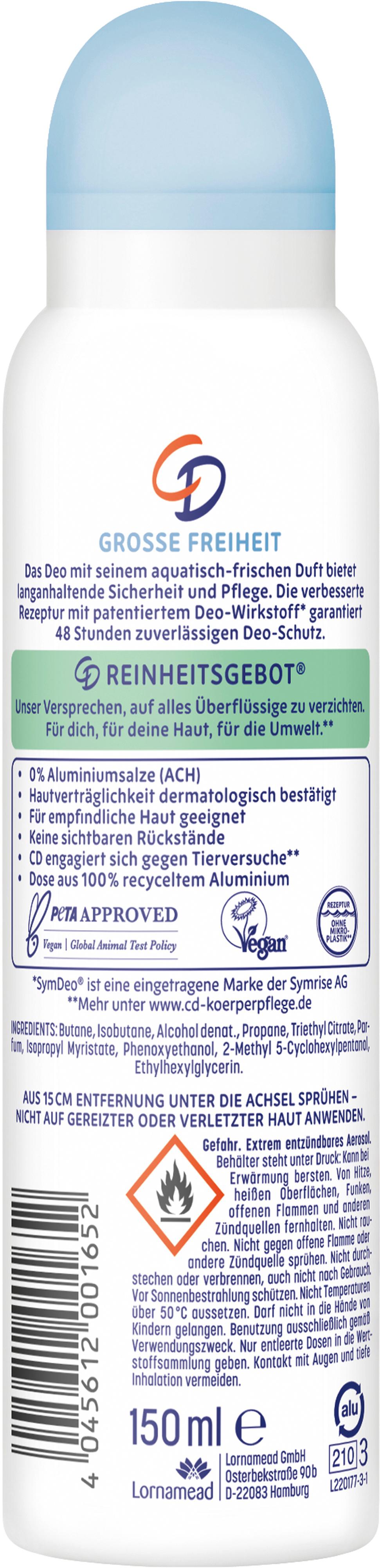 Produktbild CD Deospray Große Freiheit 2 von 5
