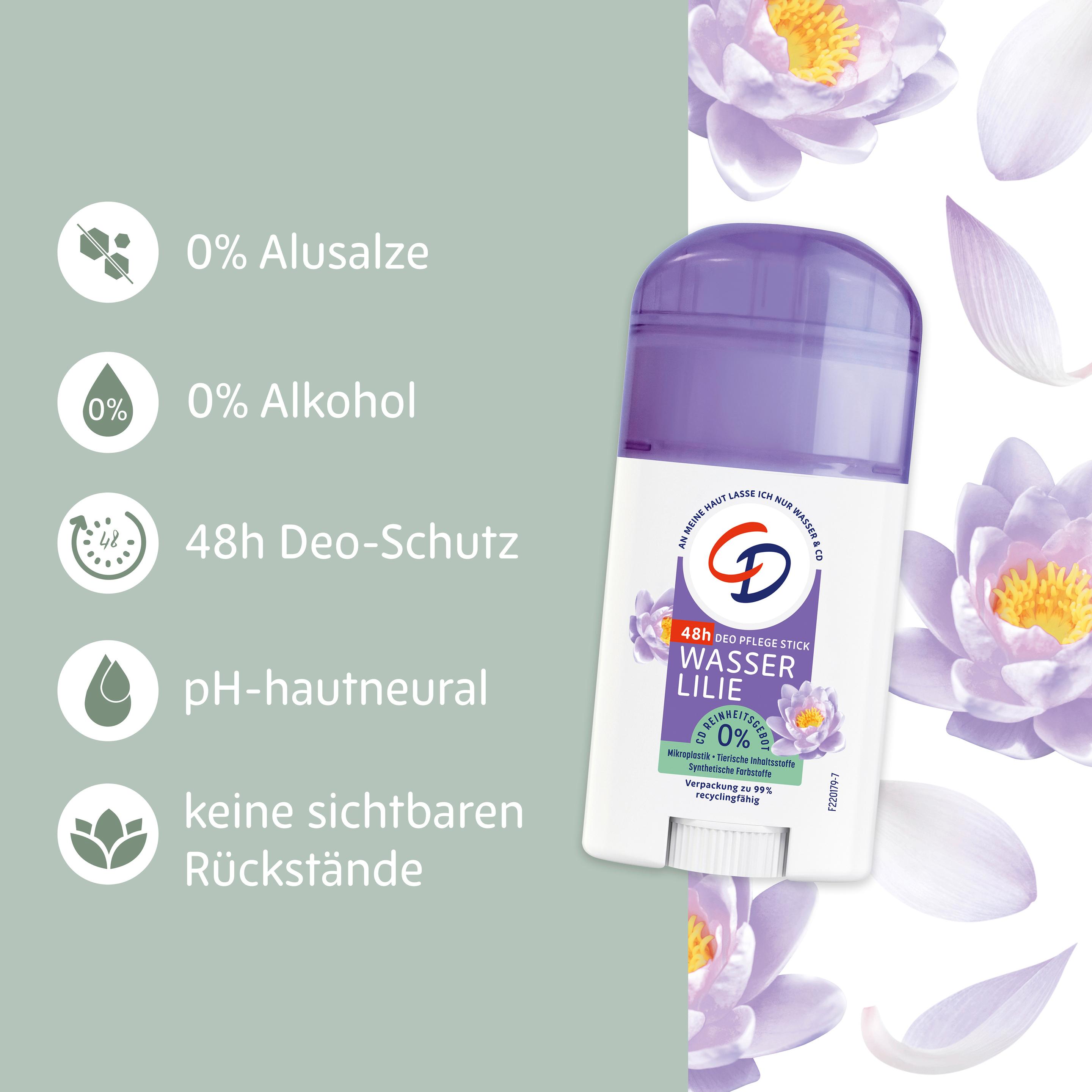 Produktbild CD Deo Pflegestick Wasserlilie 3 von 7