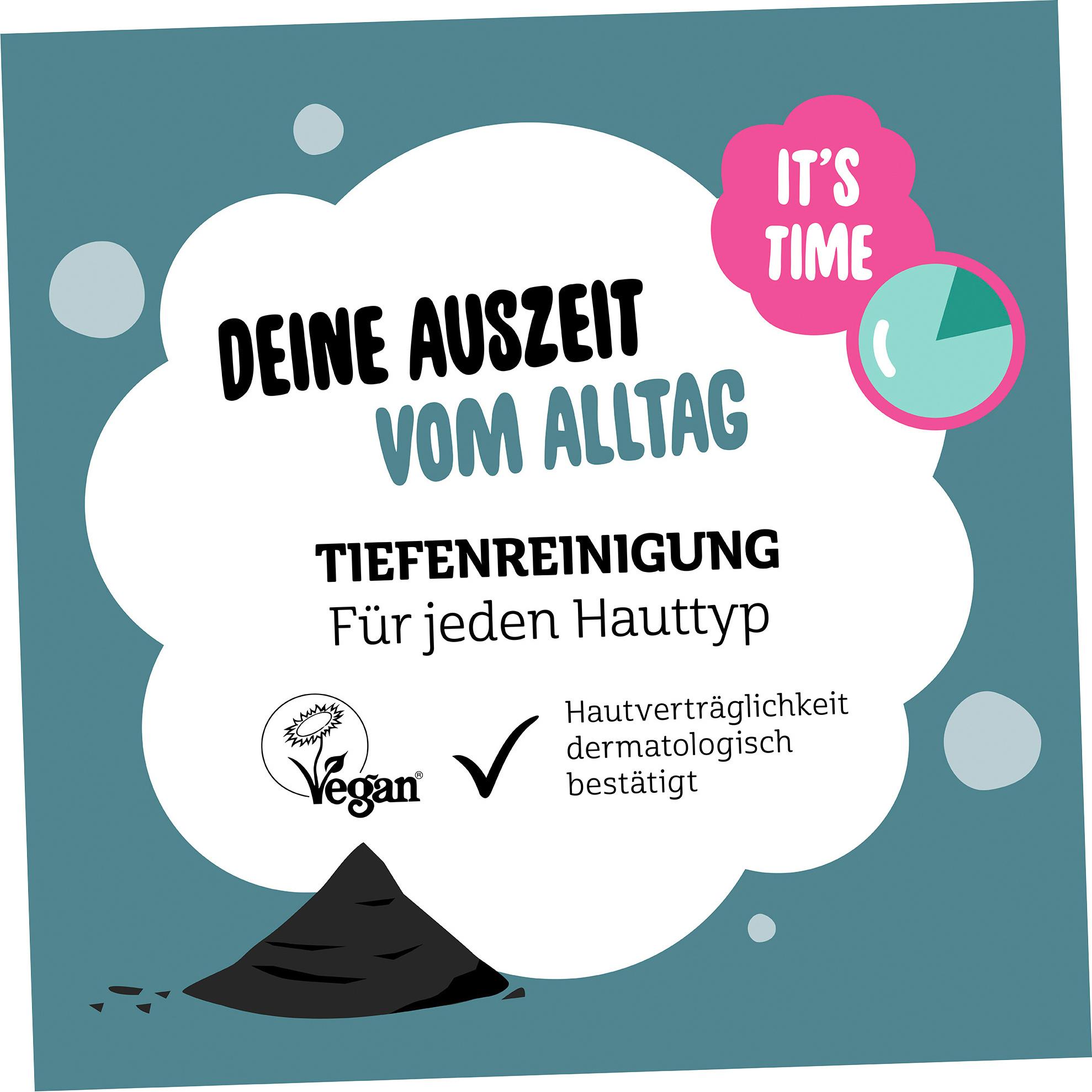 Produktbild The Beauty Mask Company Bubble Tuchmaske Aktivkohle Oxygen 6 von 6