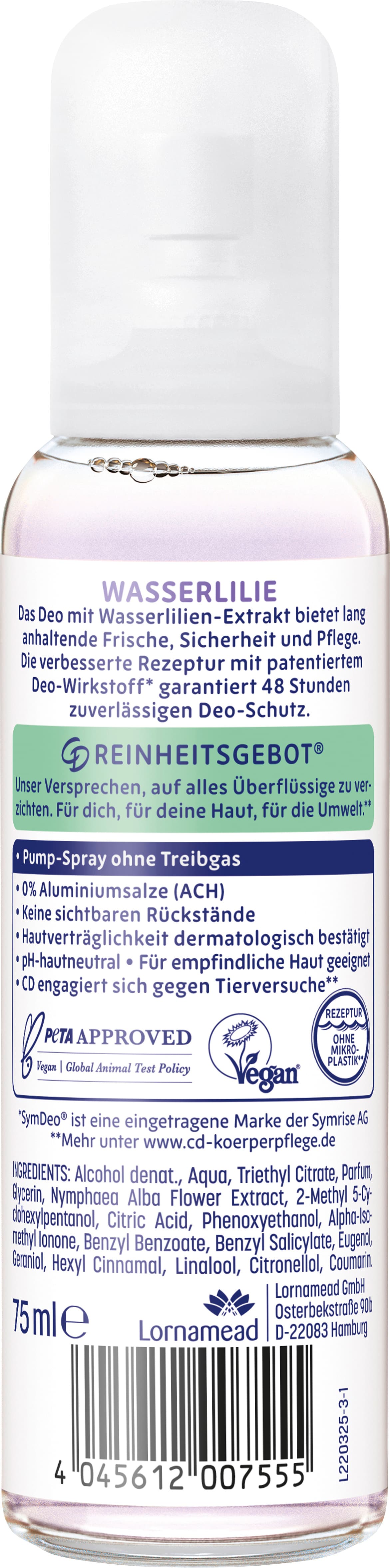 Produktbild CD Deo-Zerstäuber Wasserlilie 2 von 7