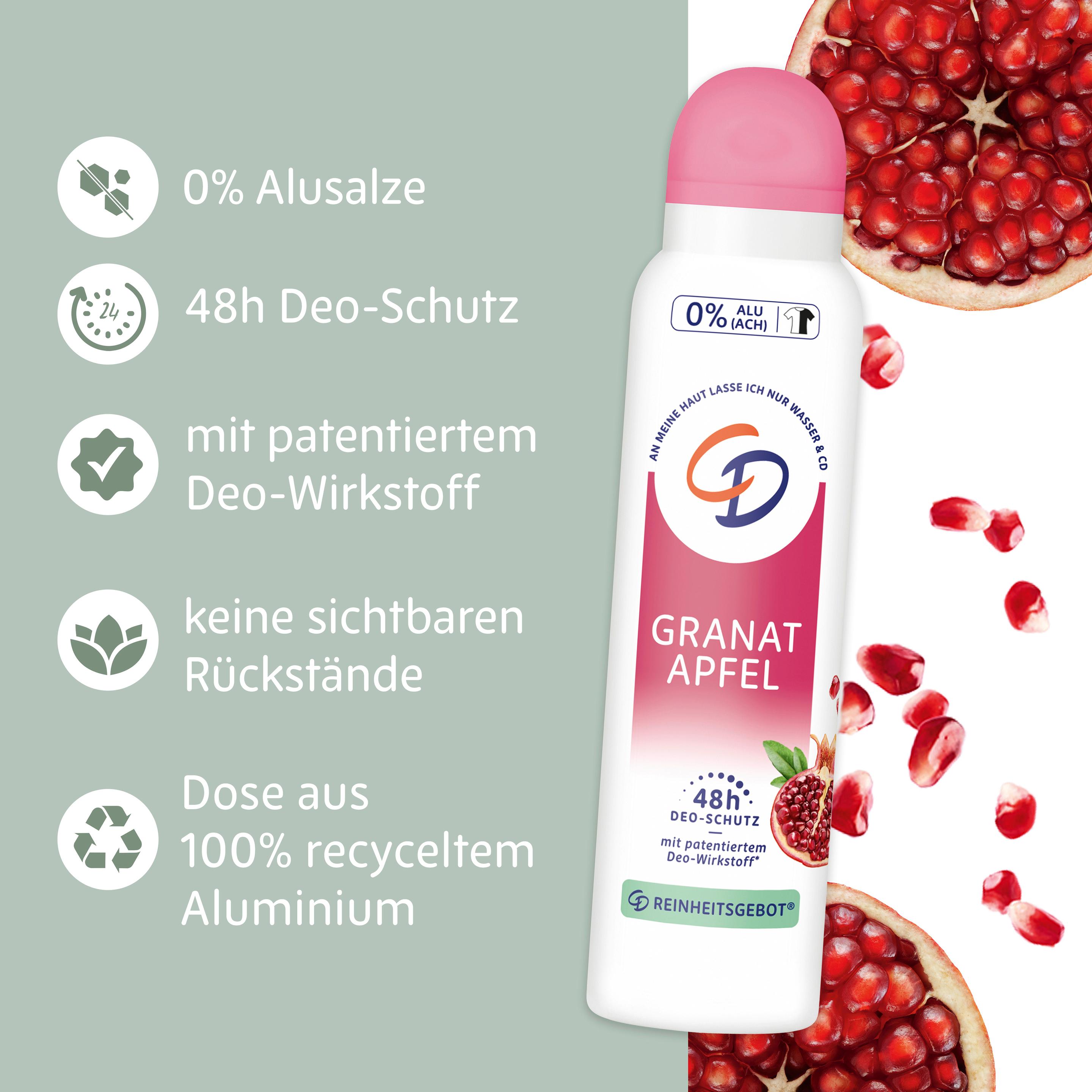 Produktbild CD Deospray Bio-Granatapfel 6 von 6