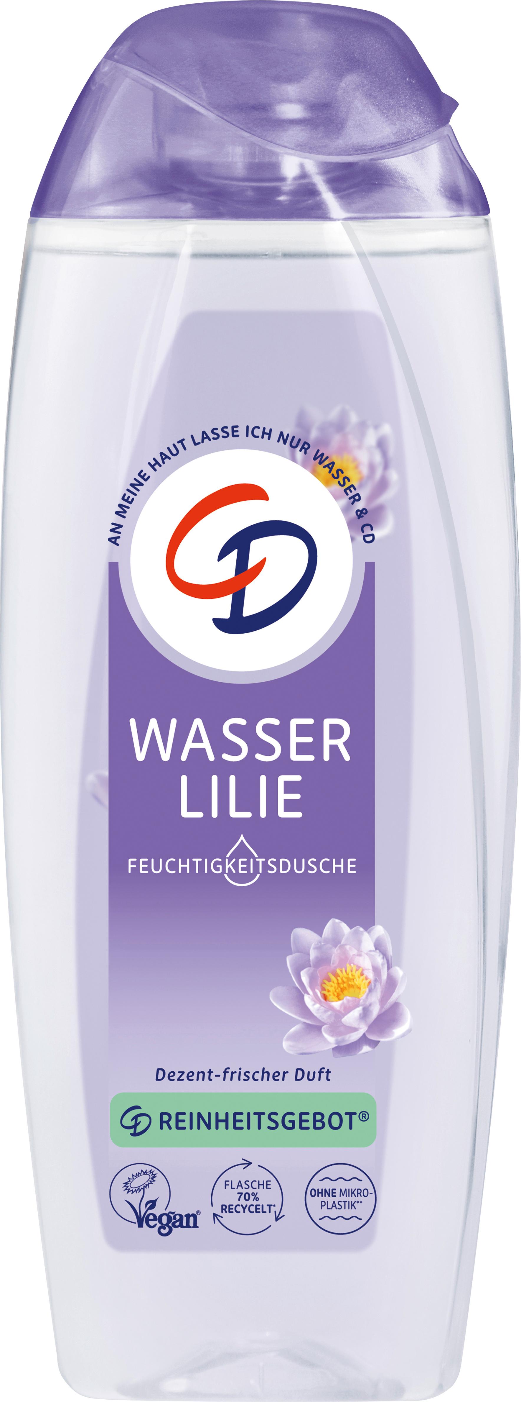 CD Dusche Feuchtigkeit Wasserlilie