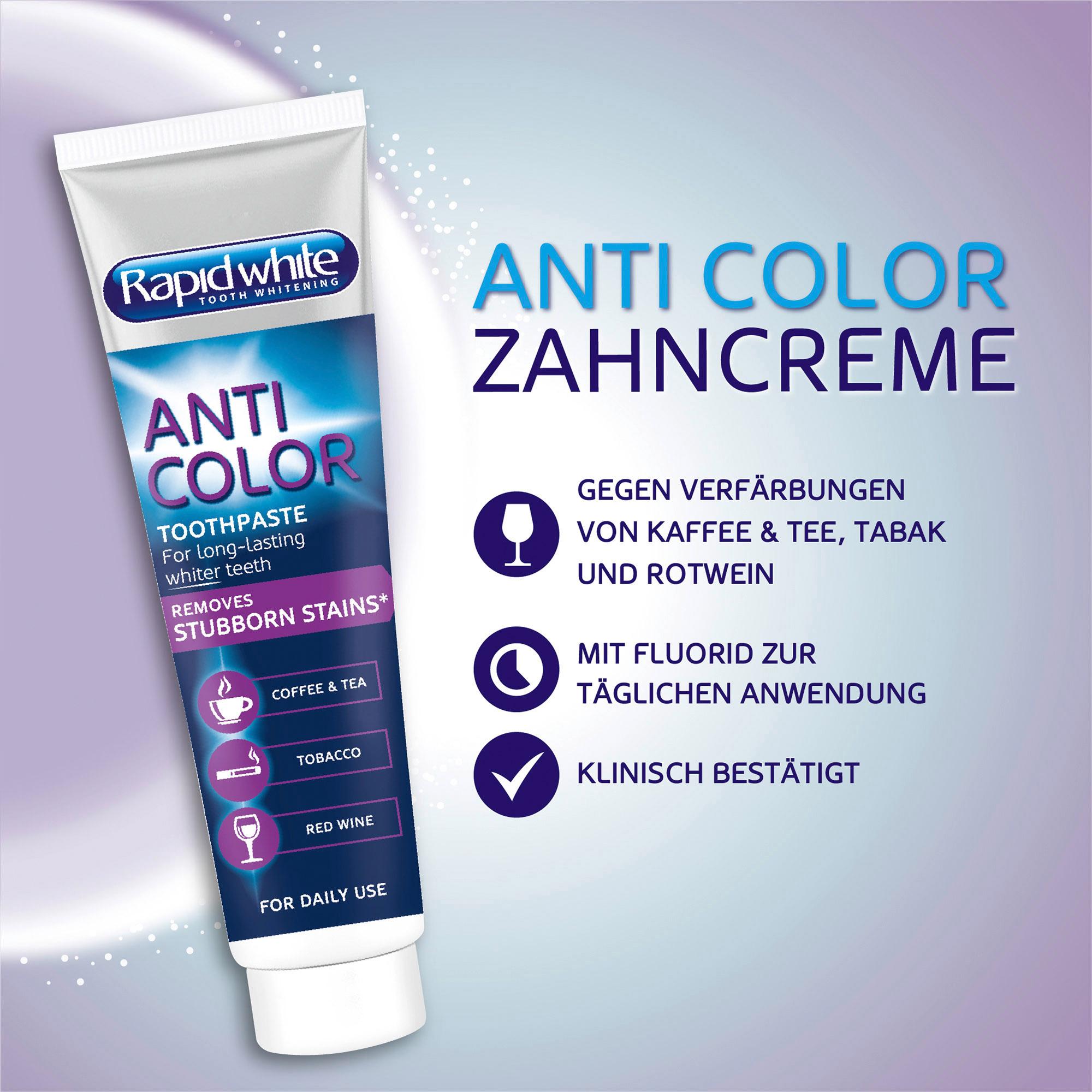 Produktbild RAPID WHITE Anti-Color Zahncreme 4 von 4