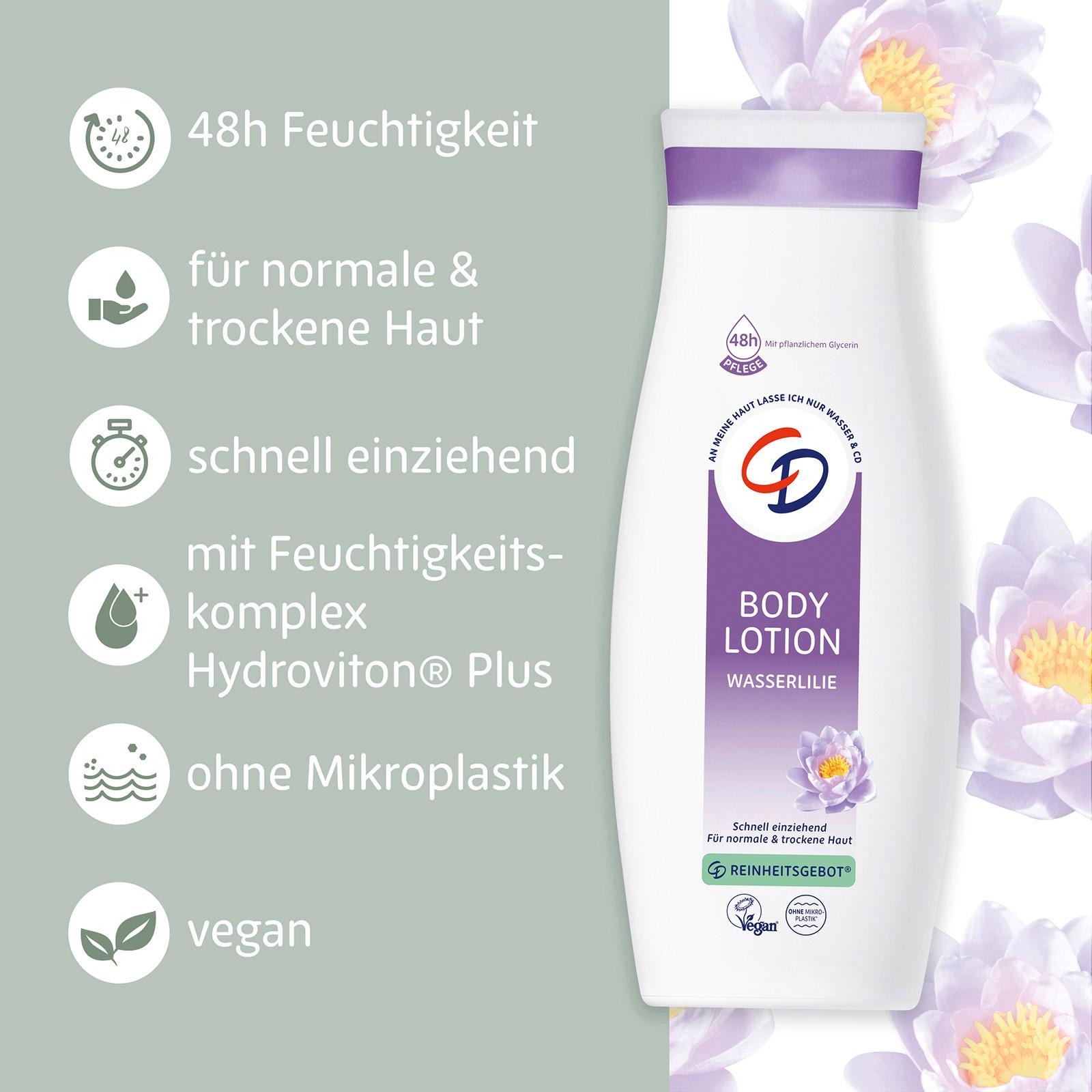 Produktbild CD Bodylotion Wasserillie 3 von 3