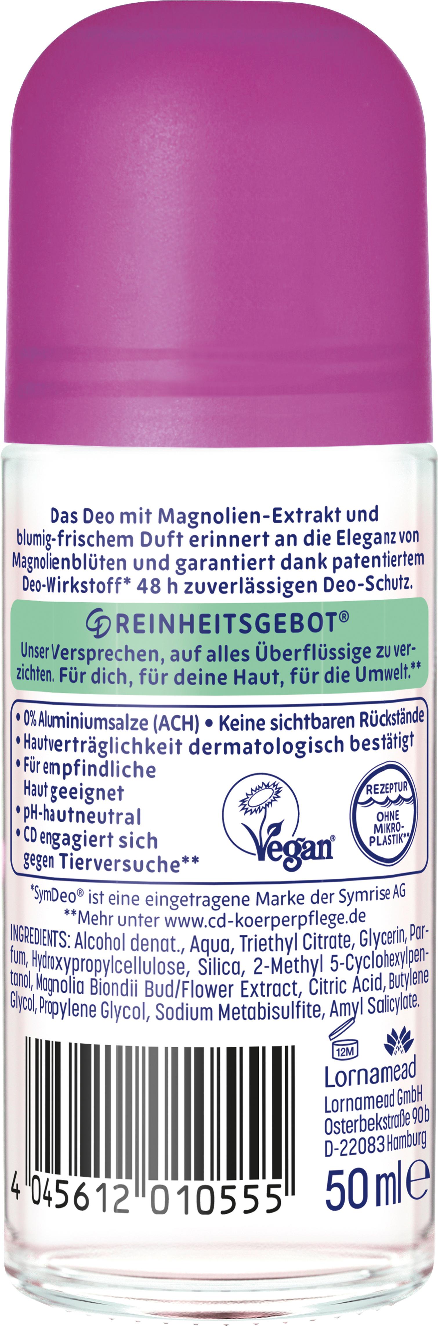 Produktbild CD Deo Roll-On Pure Magnolia 2 von 2