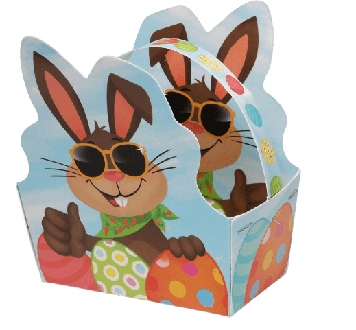 Pappkörbchen Ostern