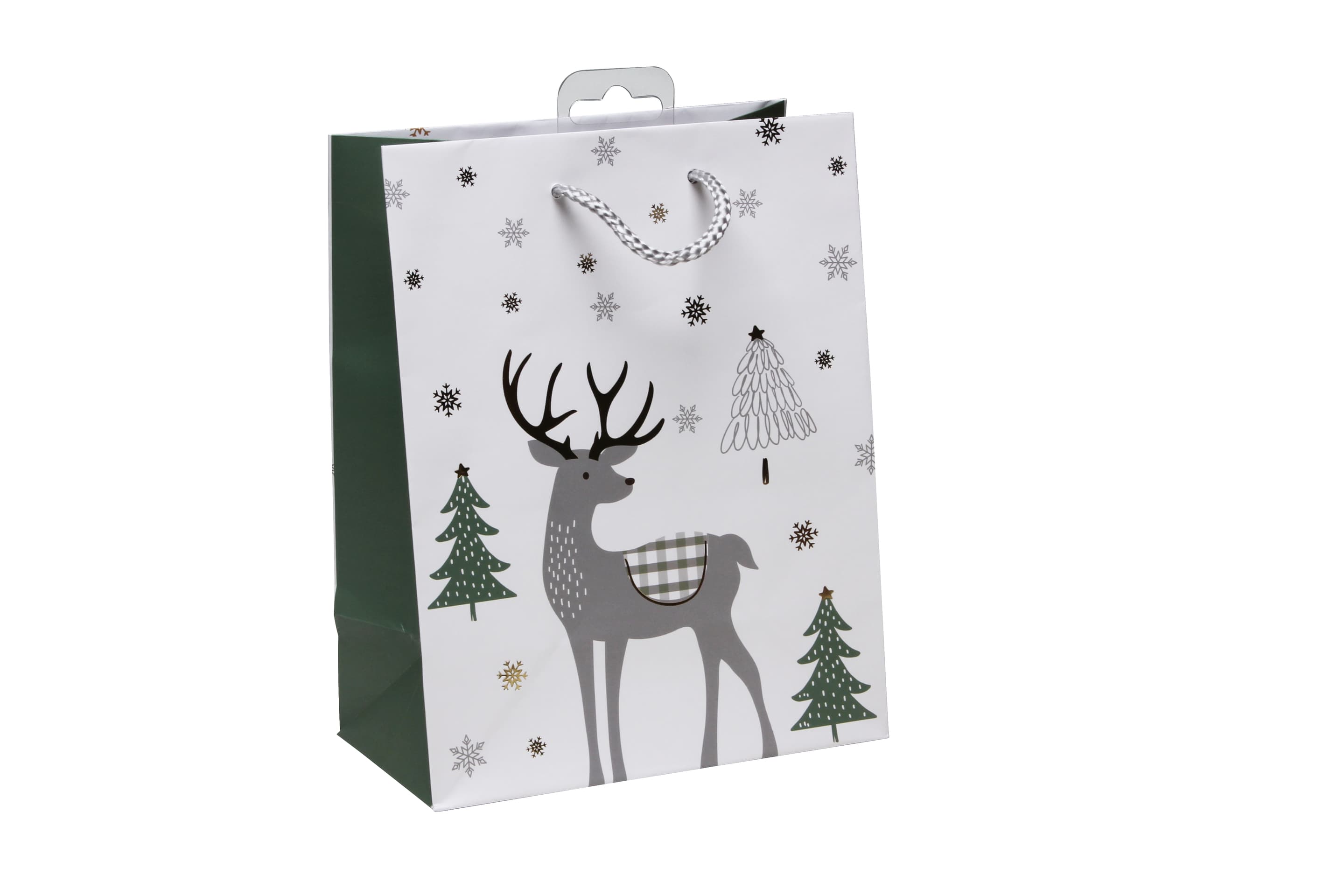 Geschenktüte mit Hirsch-Motiv