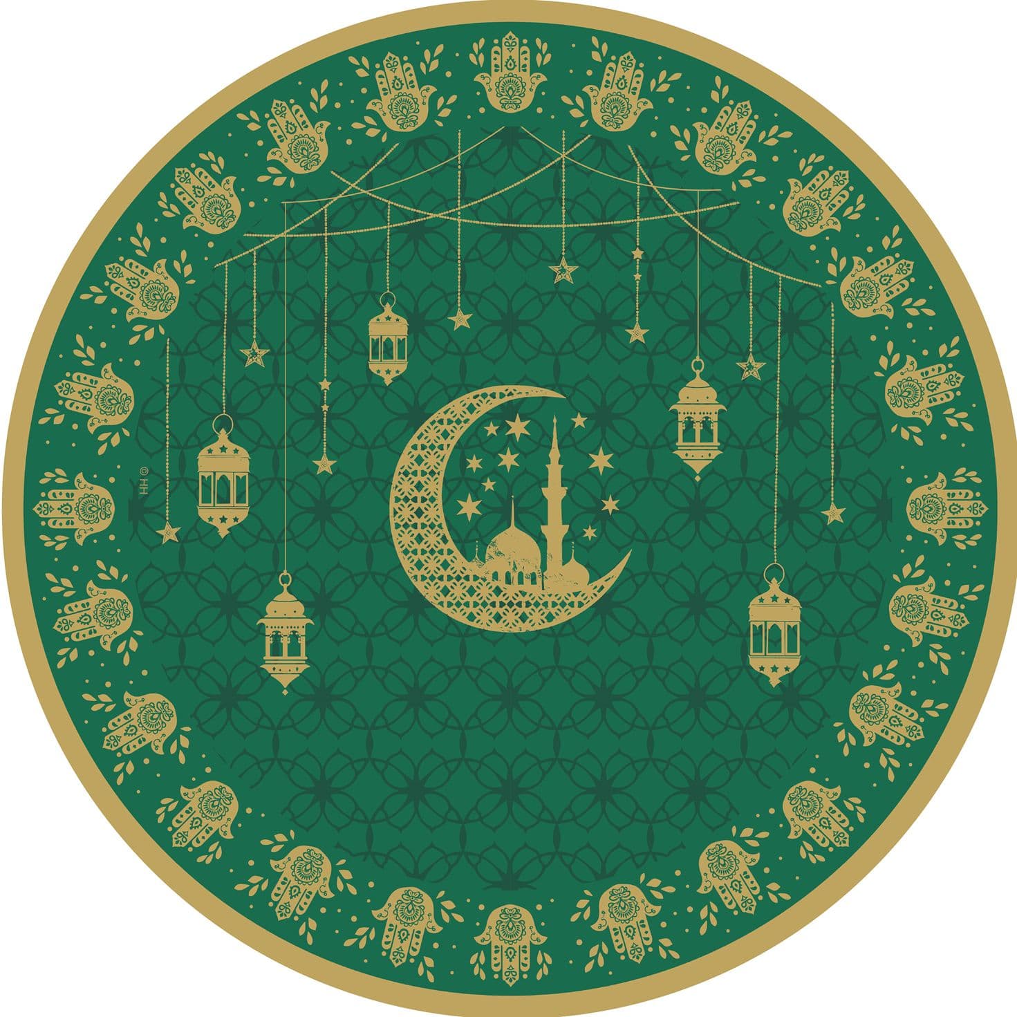 Pappteller Ramadan Ø23cm
