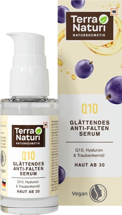 Terra Naturi Q10 glättendes Anit-Falten Serum