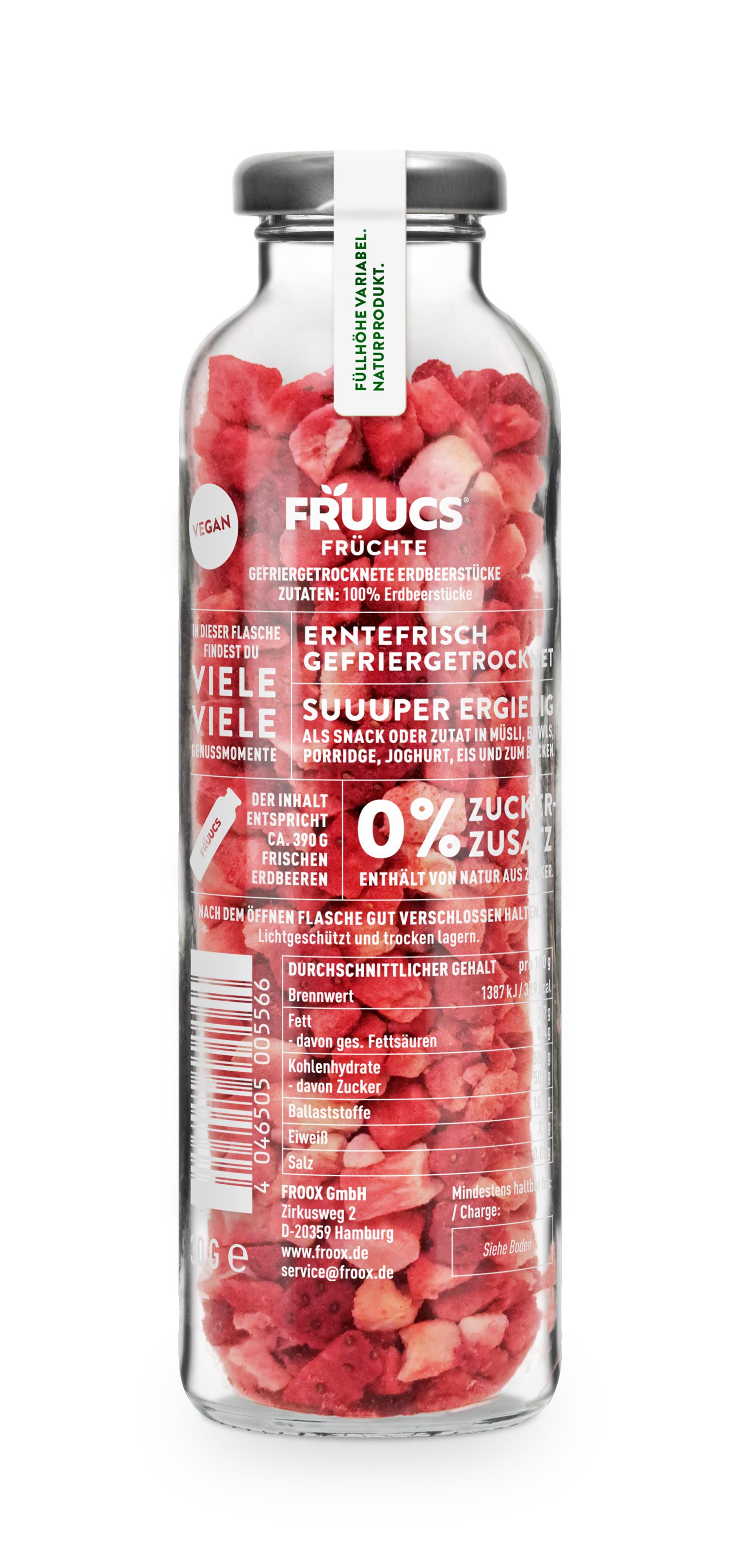 Produktbild FRUUCS FRÜCHTE Erdbeere 2 von 7