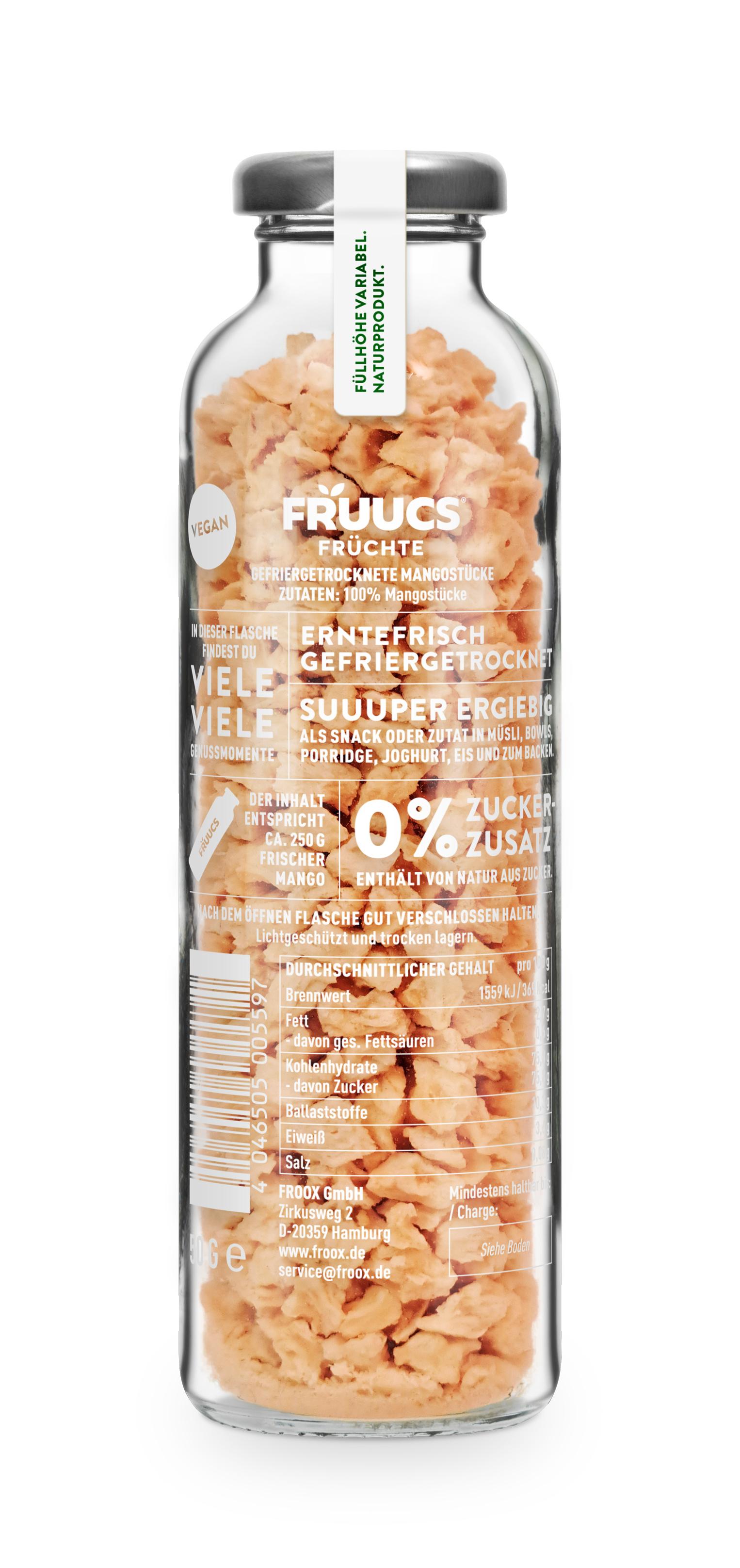 Produktbild FRUUCS Mango erntefrisch gefriergetrocknet 2 von 10