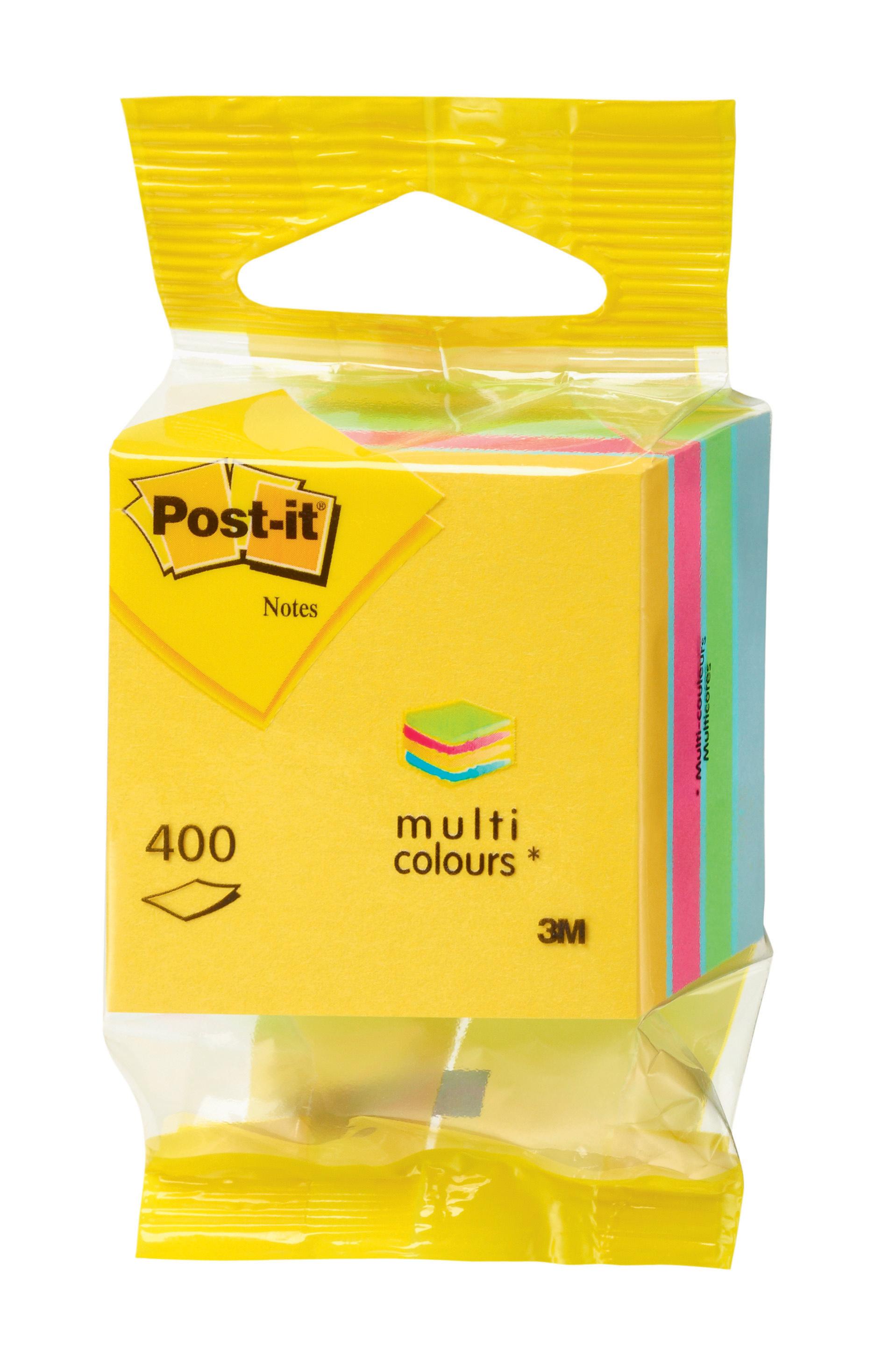 Post-it Haftnotiz-Würfel Mini 400 Blatt