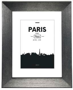 HAMA Kunststoffrahmen"Paris", Kontrastgrau, 30 x 40 cm