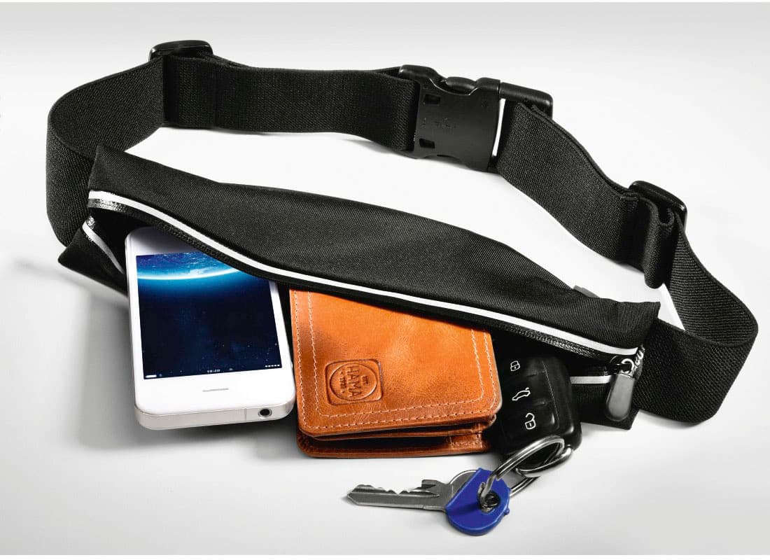 Produktbild HAMA Sport-Hüfttasche, Schwarz 2 von 2