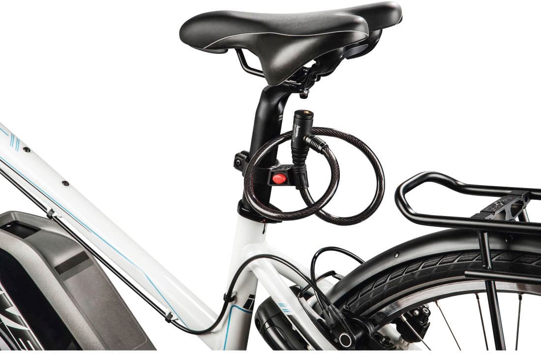 Produktbild HAMA Fahrrad-Kabelschloss, 65 cm, Schwarz 2 von 2