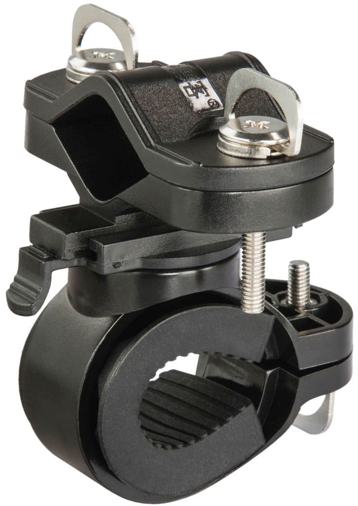Hama Universal-Taschenlampen-Halter für Fahrradlenker, 360° drehbar, Schwarz