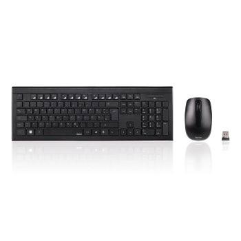 Produktbild HAMA Funktastatur-/Maus-Set"Cortino", Schwarz, QWERTZ DE 2 von 2