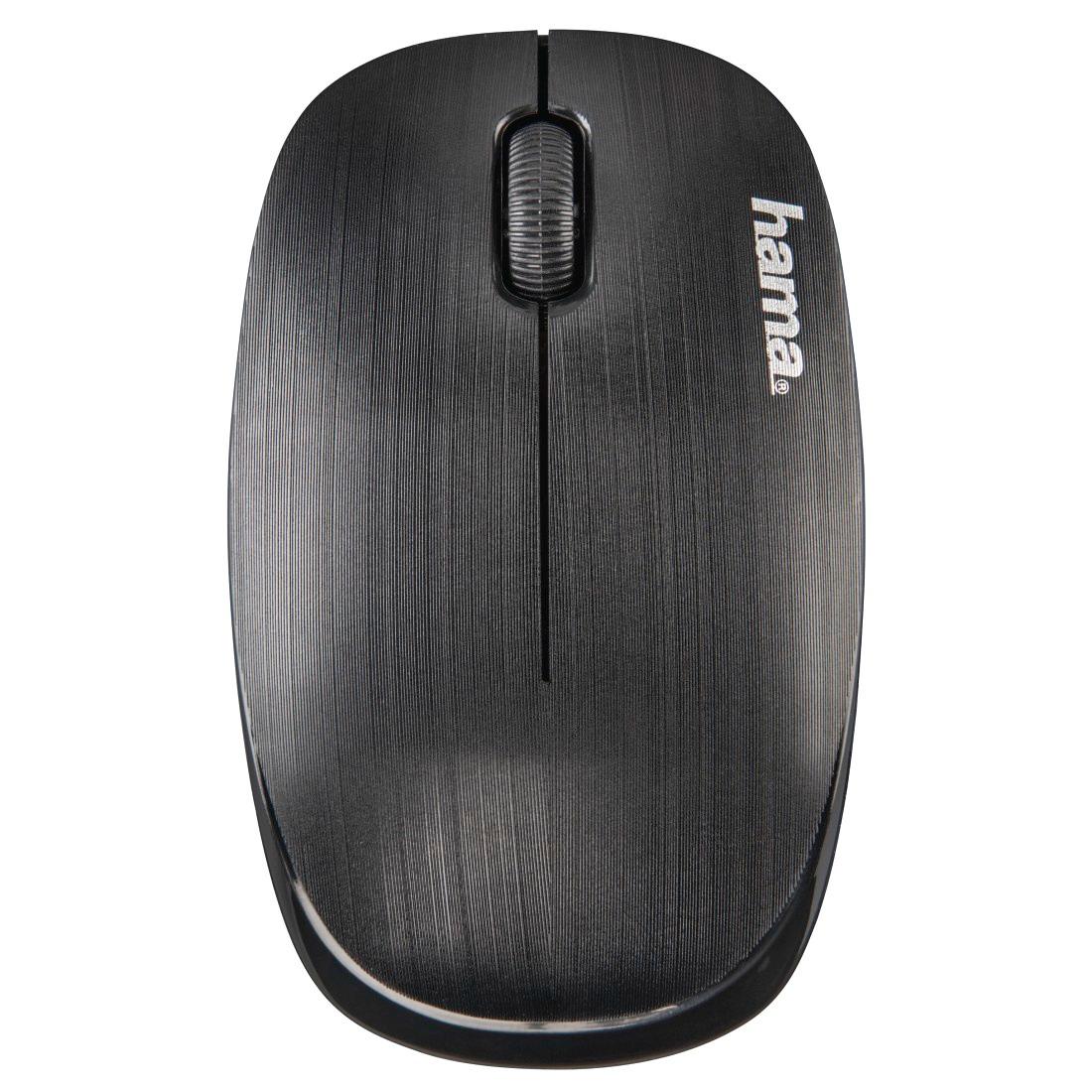 Produktbild HAMA Optische Funkmaus"MW-110", 3 Tasten, Schwarz 2 von 2