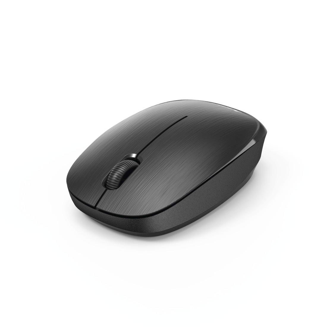 HAMA Optische Funkmaus"MW-110", 3 Tasten, Schwarz