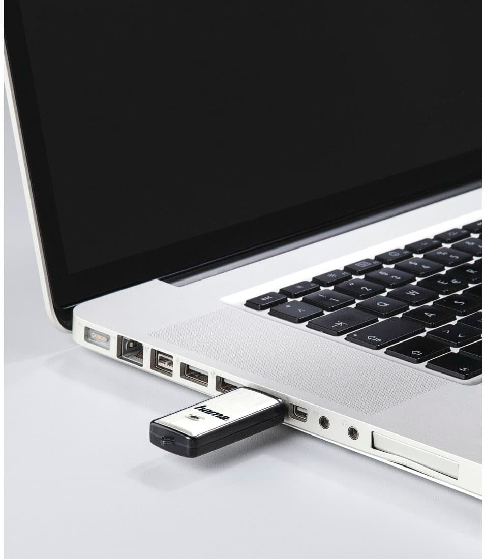 Produktbild HAMA USB-Stick"Fancy", USB 2.0, 64 GB, 15MB/s, Schwarz/Silber 2 von 2