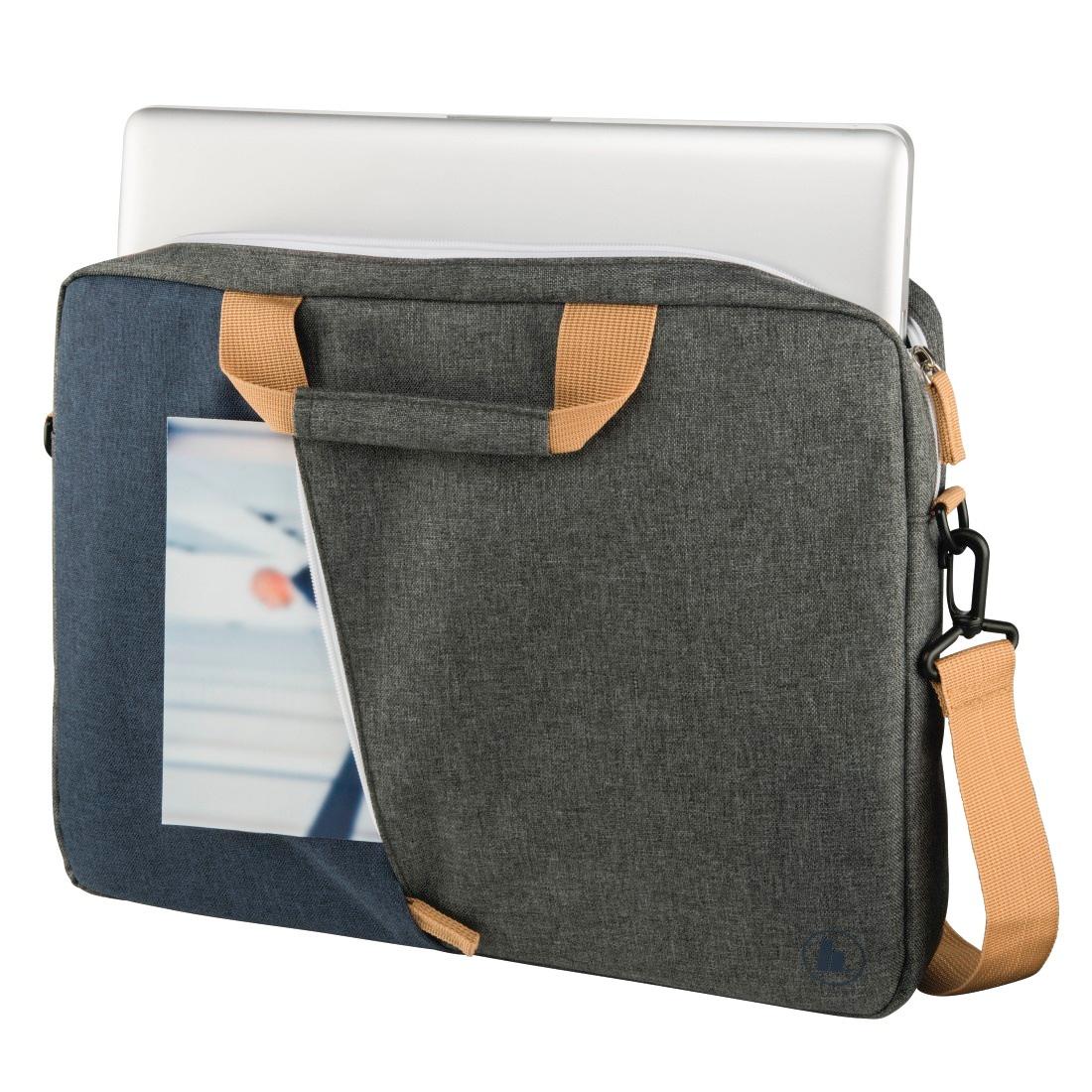 Hama Notebook-Tasche"Florenz", bis 40 cm (15,6"), Marineblau/Dunkelgrau