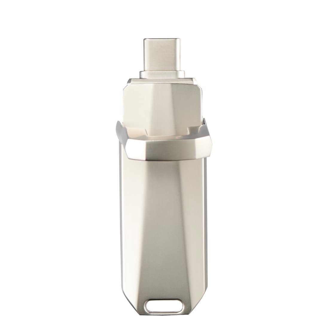 Produktbild HAMA USB-Stick"Uni-C Deluxe", USB-C 3.1, 32GB, 70MB/s, Silber 2 von 2