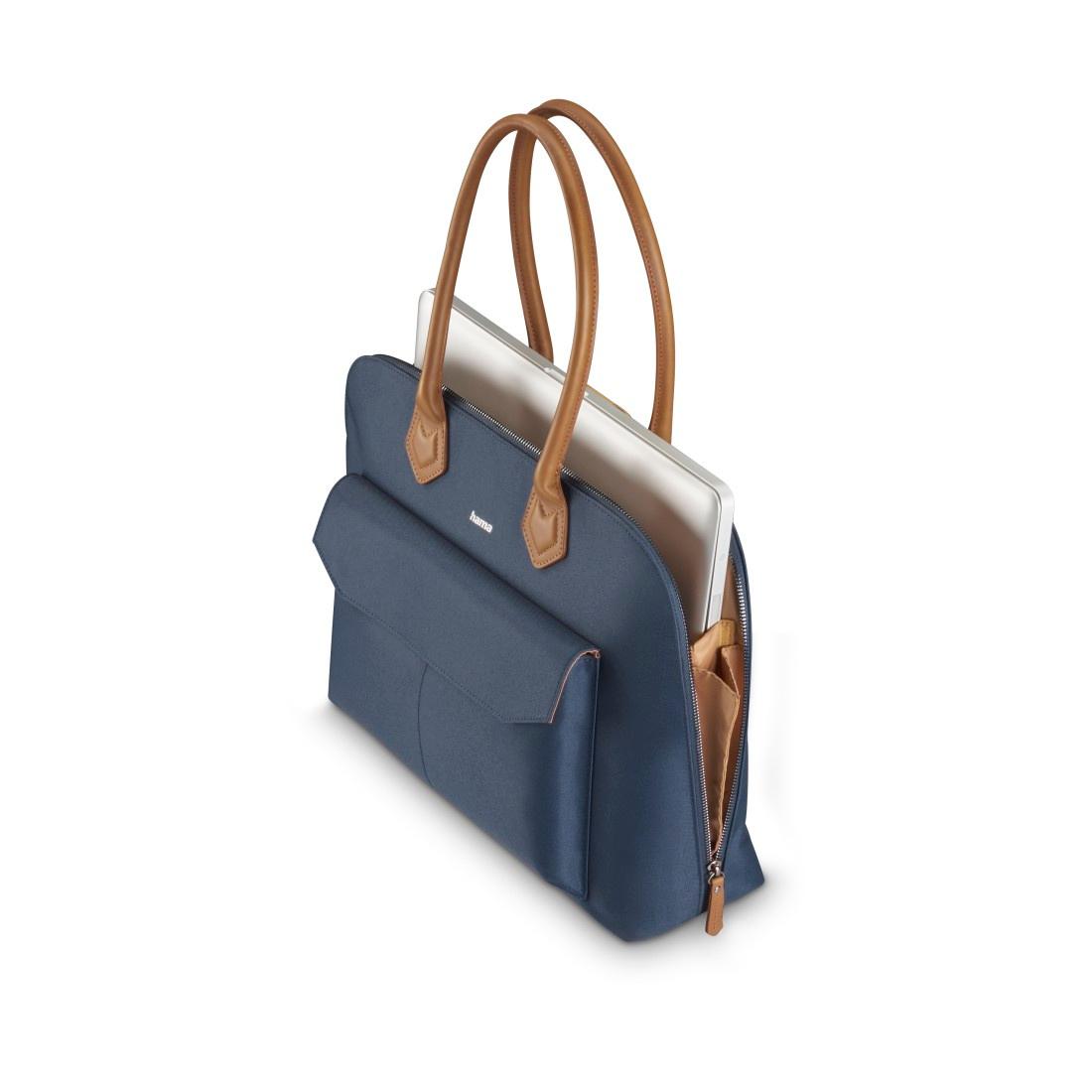 Produktbild HAMA Laptop-Tasche"Fabulous", von 40 - 41 cm (15,6"- 16,2"), Dunkelblau 4 von 5