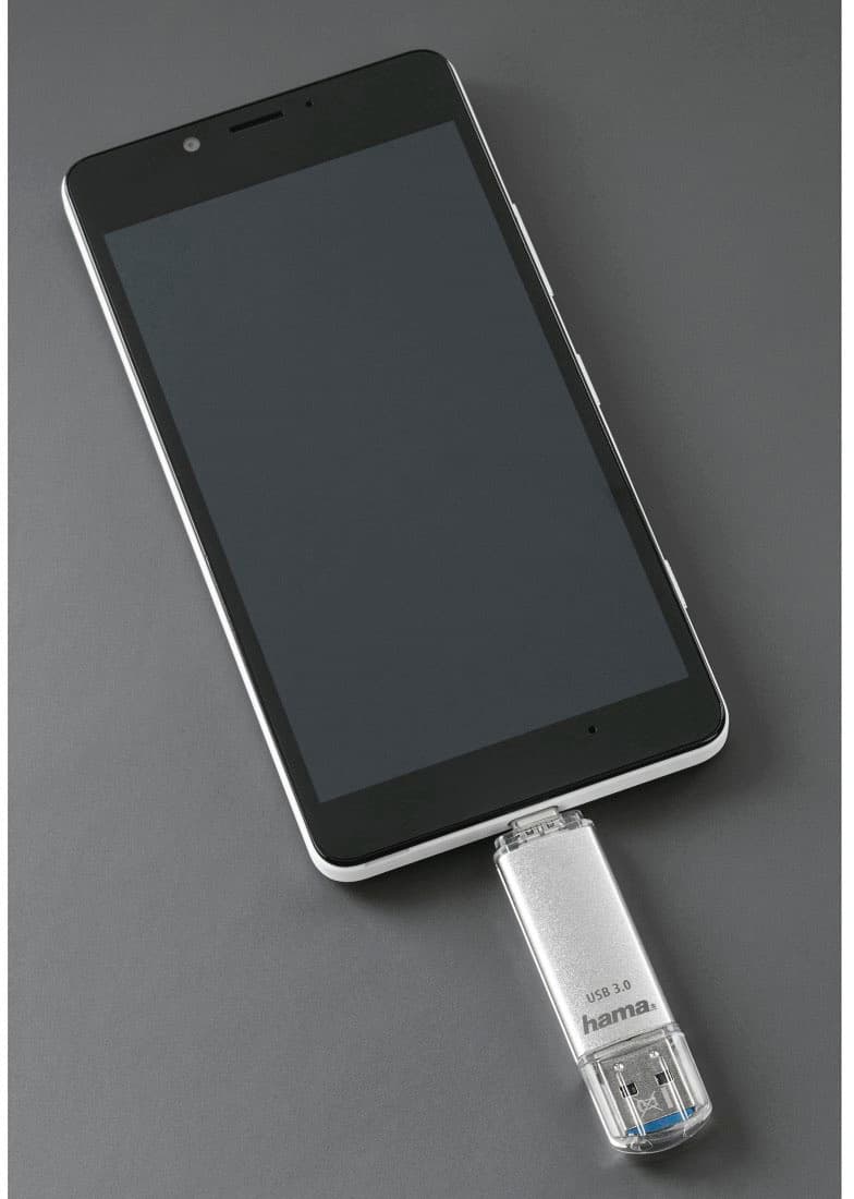 Produktbild HAMA USB-Stick"C-Laeta", USB-C USB 3.1/USB 3.0, 128GB, 40 MB/s 2 von 2