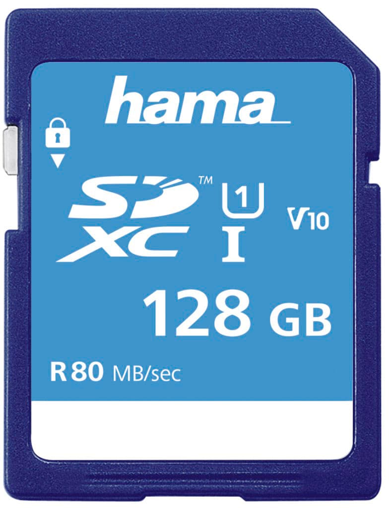 HAMA SDXC 128GB Class 10 UHS-I 90MB/s