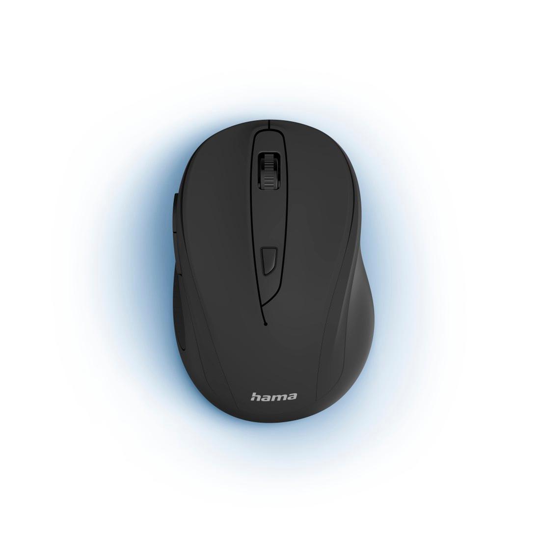 Produktbild HAMA Optische 6-Tasten-Funkmaus"MW-400 V2", ergonomisch, USB-Empf., Schwarz 2 von 2