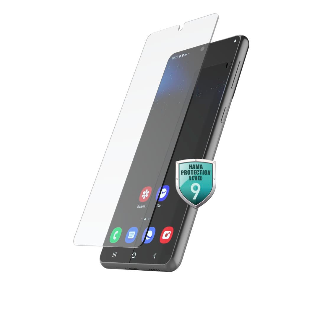 HAMA Echtglas-Displayschutz"Premium Crystal Glass"für Samsung Galaxy S22/S23