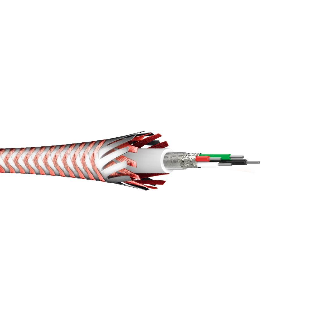 Produktbild HAMA Ladekabel"Reflective", USB-A - USB-C, 1,5 m, Nylon, Rot 2 von 2