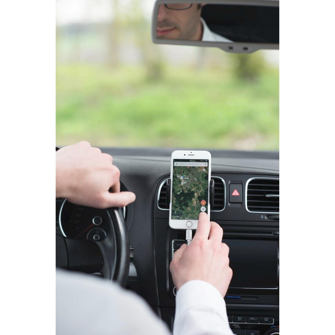 Produktbild HAMA Auto-Handyhalterung"Move"für Lüftung, universal bis 9 cm Breite 2 von 2