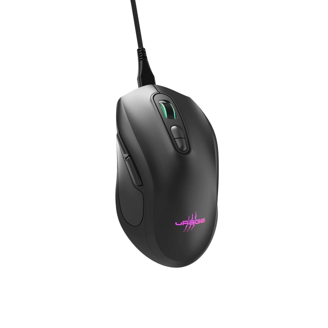 Produktbild URAGE Gaming-Maus"Reaper 340", Schwarz 2 von 2