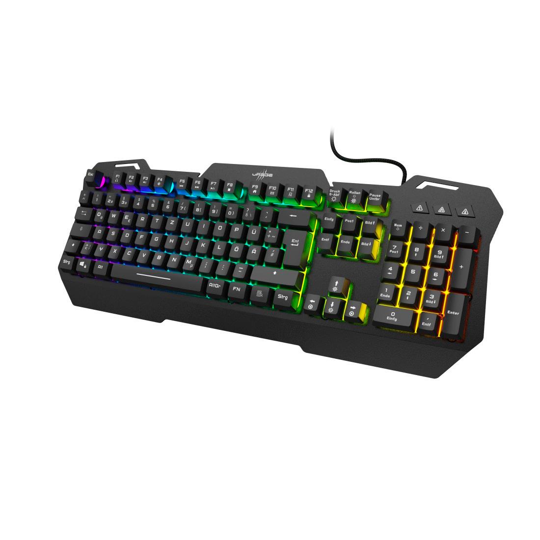 Produktbild URAGE Gaming-Keyboard"Exodus 450", Schwarz, QWERTZ DE 2 von 2
