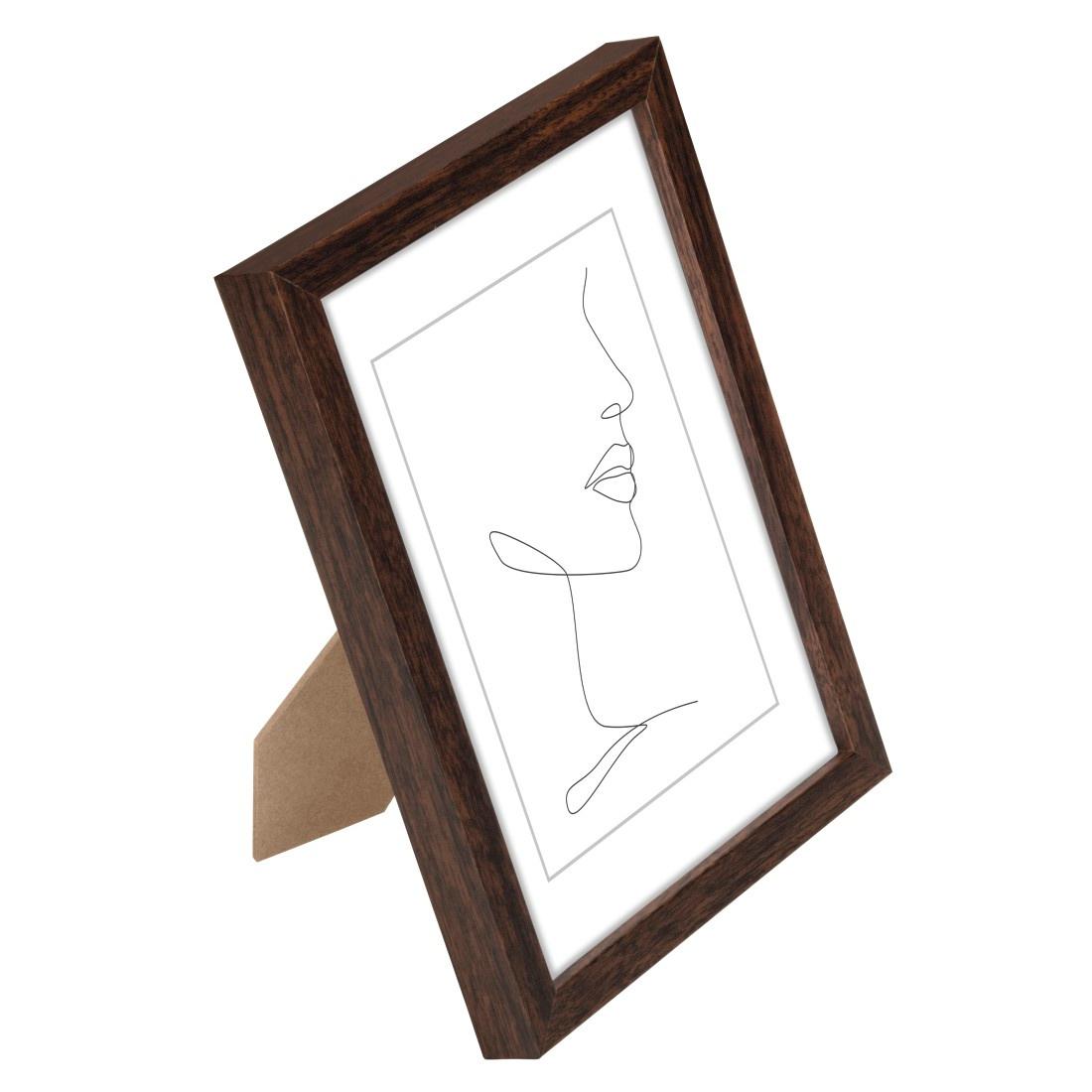 Produktbild MÜLLER Holzrahmen"Inka", Braun, 10 x 15 cm 3 von 3