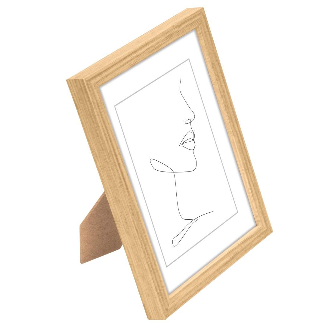 Produktbild MÜLLER Holzrahmen"Inka", Natur, 10 x 15 cm 2 von 3