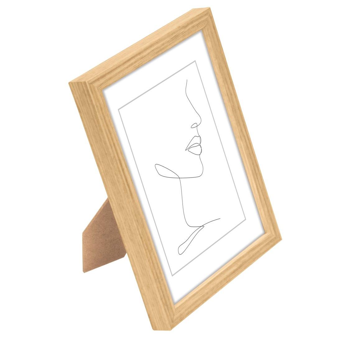 Produktbild MÜLLER Holzrahmen"Inka", Natur, 13 x 18 cm 2 von 3