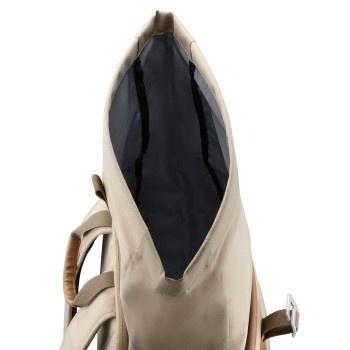 Produktbild HAMA Laptop-Rucksack"Silvan", Rolltop, nachhaltig, bis 41 cm (16.2"), Beige 5 von 5
