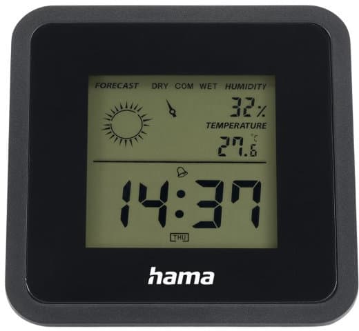 HAMA Thermometer und Hygrometer Borneo