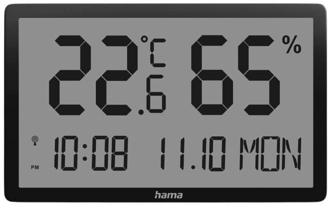 HAMA Digitaler Thermo-/Hygrometer Lombok