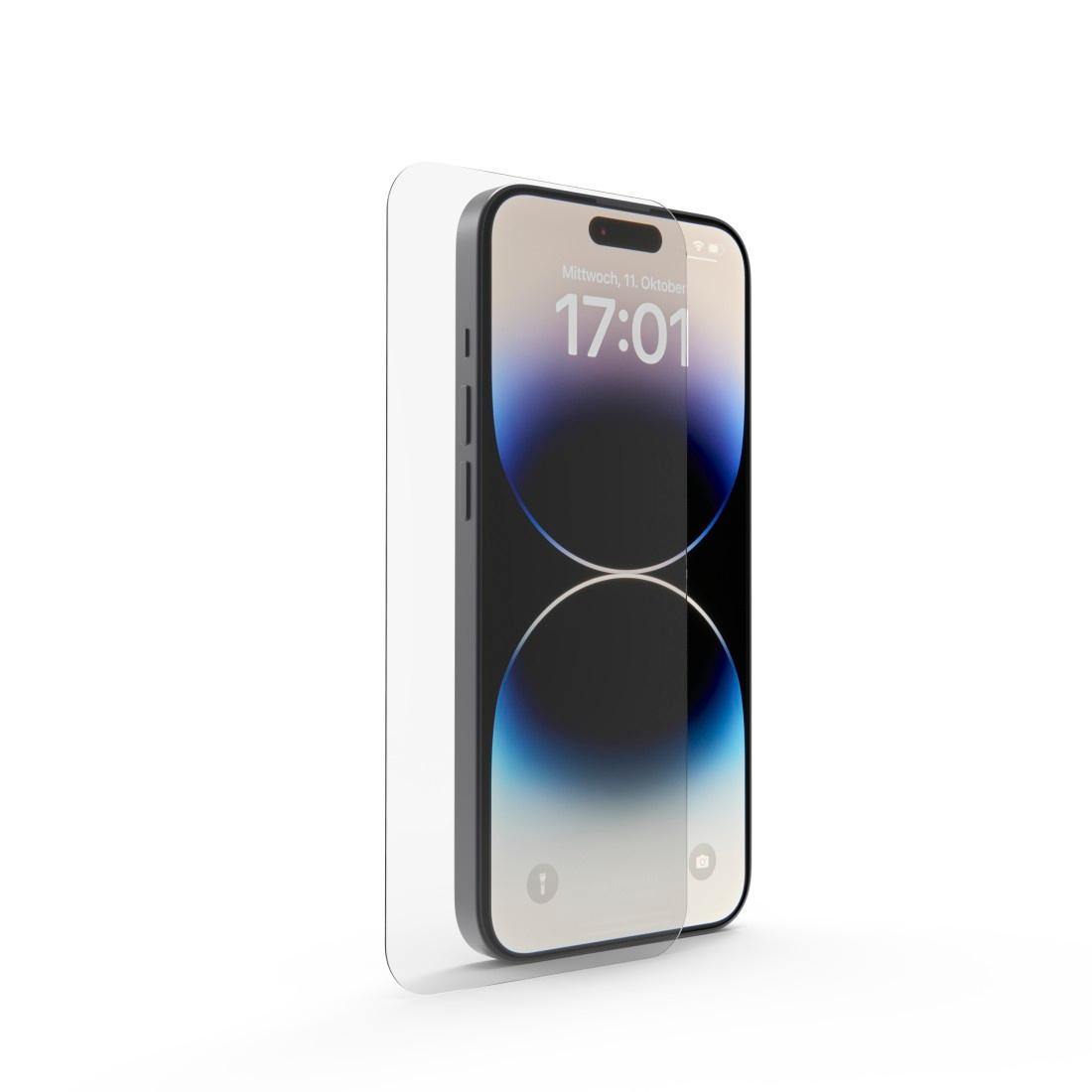 Produktbild HAMA Handy-Schutzglas"Clear Protect"f. iPhone 14 Pro Max, Montagehilfe 2 von 2